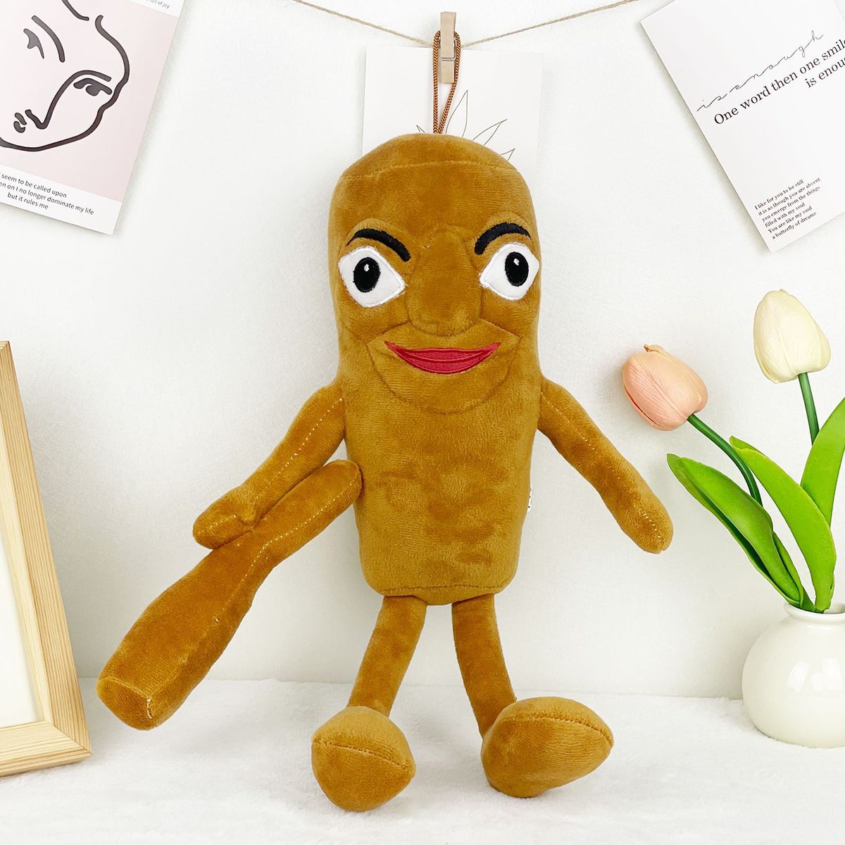Peluche Tung Tung Sahur | Italian Brainrot ®